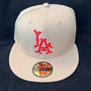Joe Freshgoods x LA Dodgers Camel 59Fifty Fitted Hat NWT 7 1/8